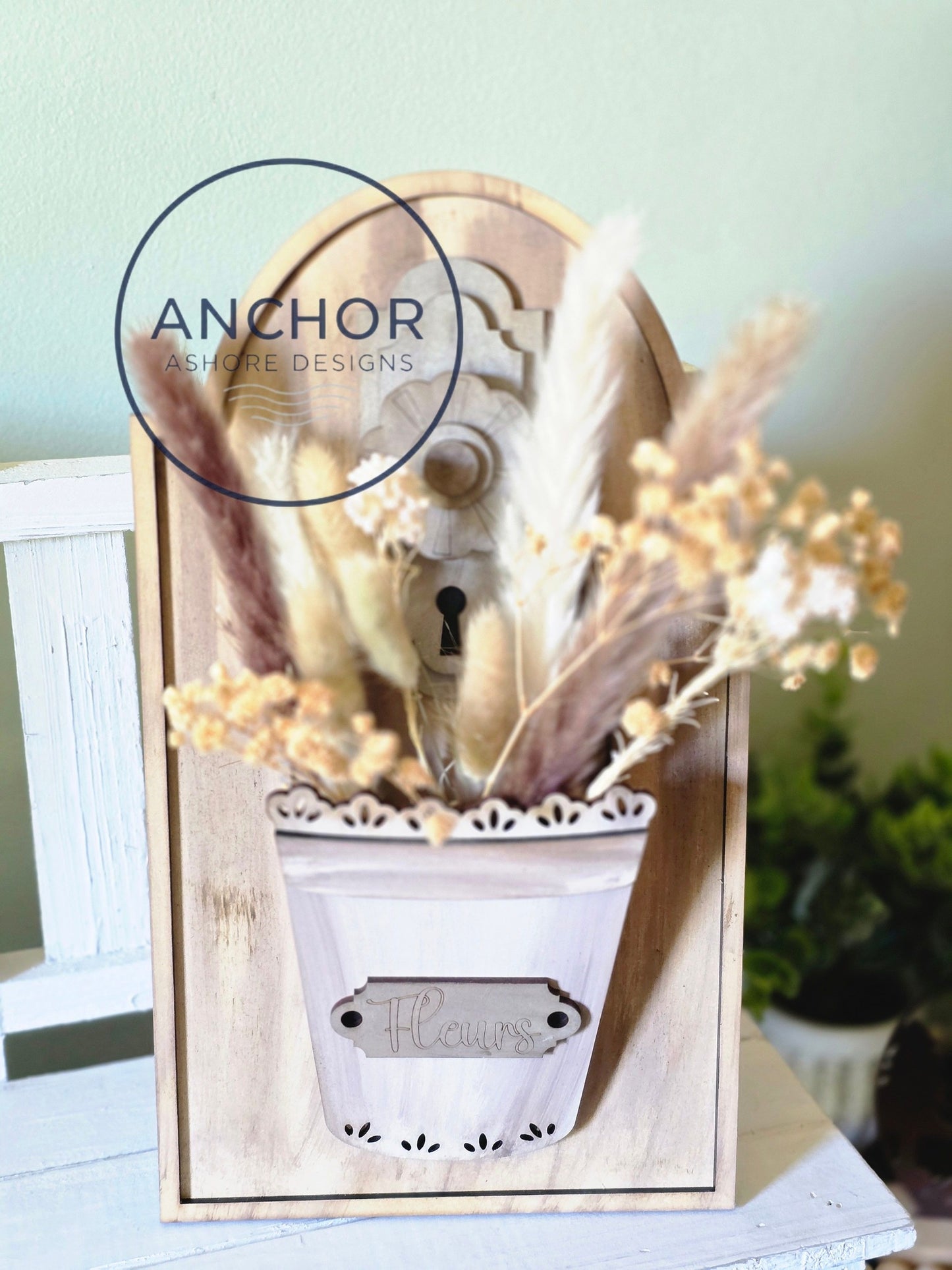 Doorknob Fleurs/Flower Holder Leaner