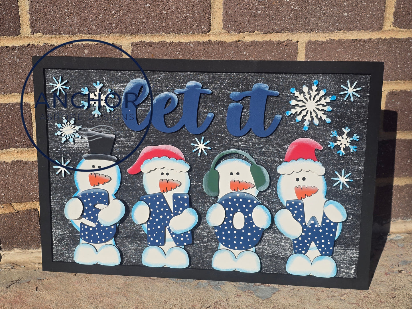 Let It Snow Frame