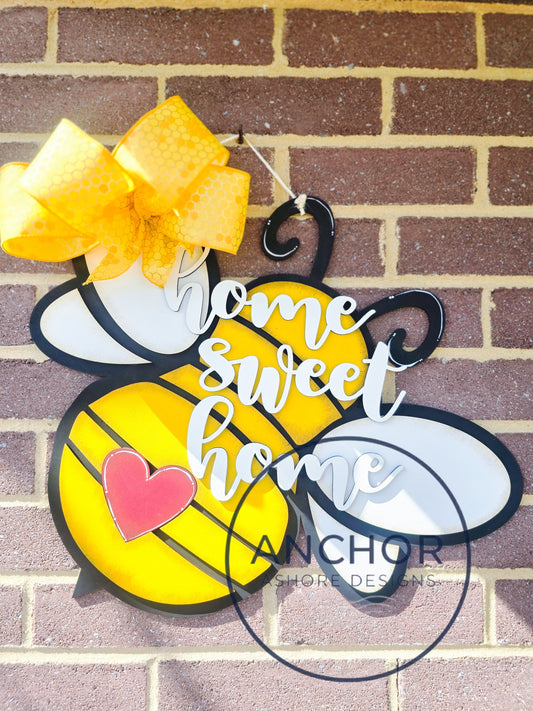 Home Sweet Home Bee Hanger